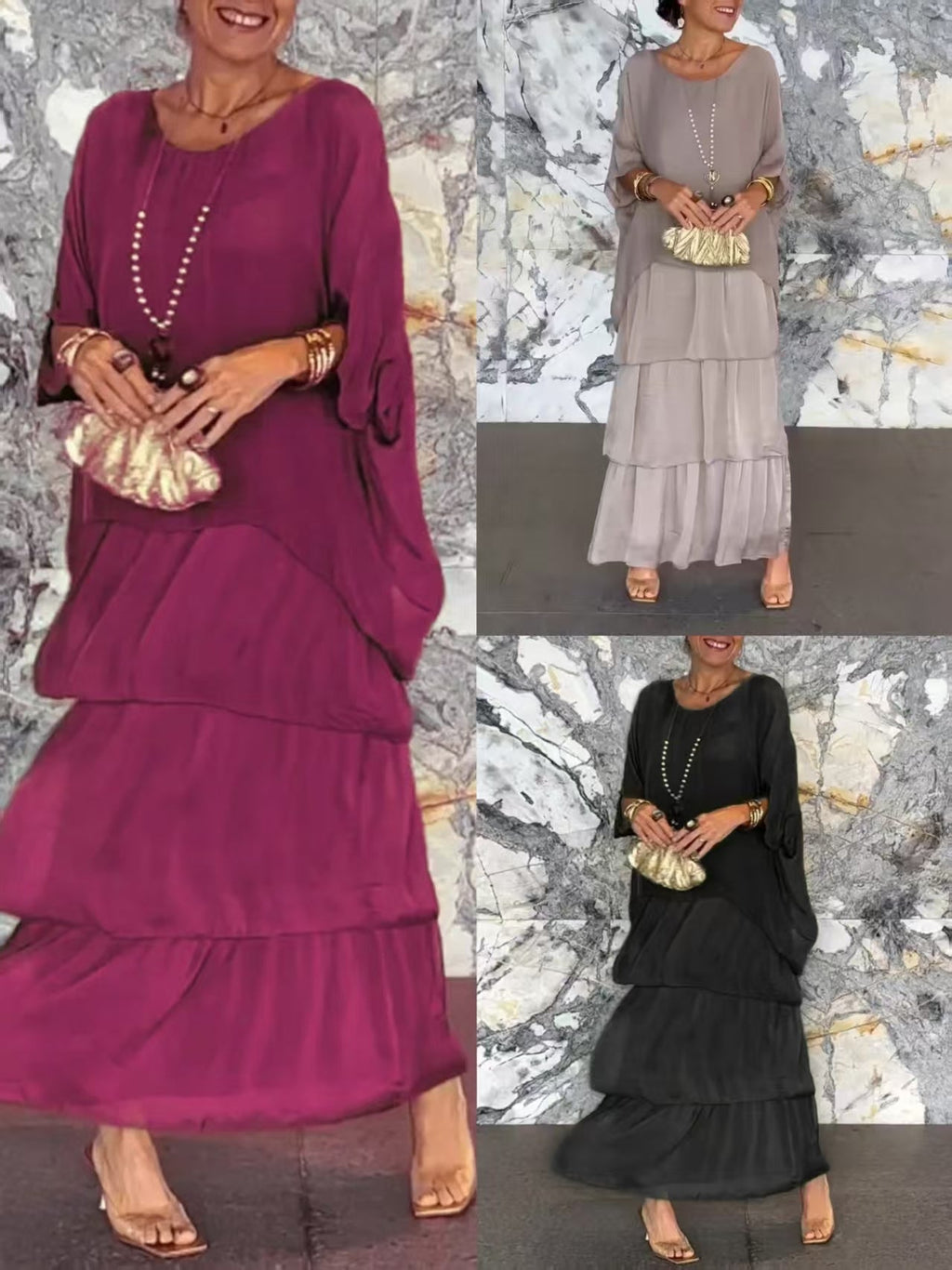 Vera Milano / Vestido Sofía Multicapa
