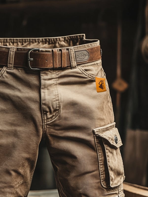 Vera Milano | Pantalón corto cargo multibolsillos